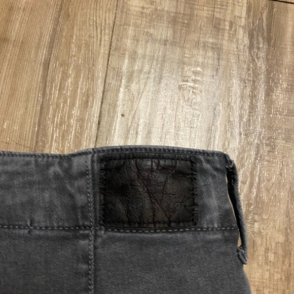 High Waisted Button Up American Eagle Skinny Jeans - Picture 5 of 7